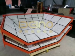 アルミナ・シュート・ウェア・インナー 産業用セラミック・コンポジット・インナー・ゴム